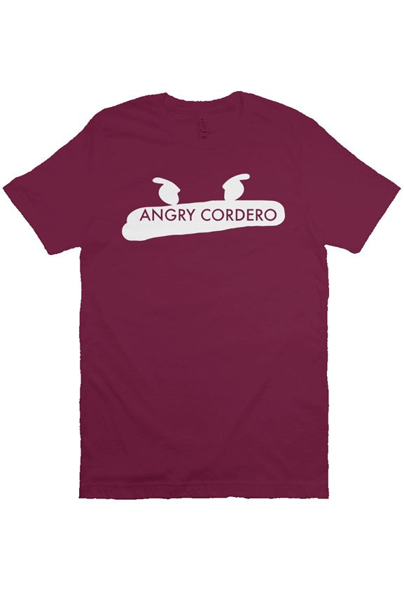 Soul of the Angry Lamb Tee in Maroon — alternate view